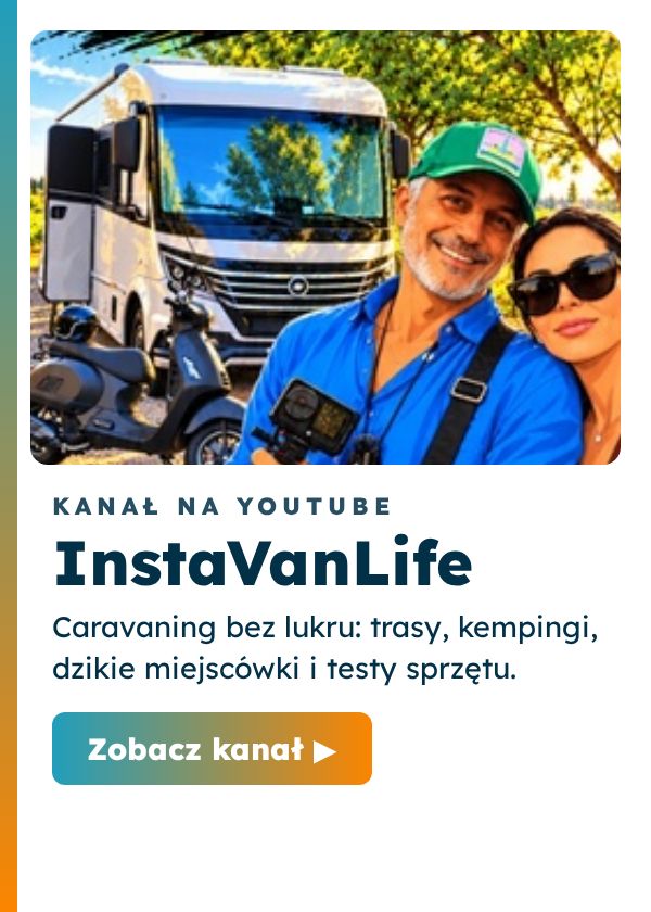 InstaVanLife – kanał o podróżach kamperem na YouTube